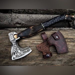 Custom handmade Viking style ax